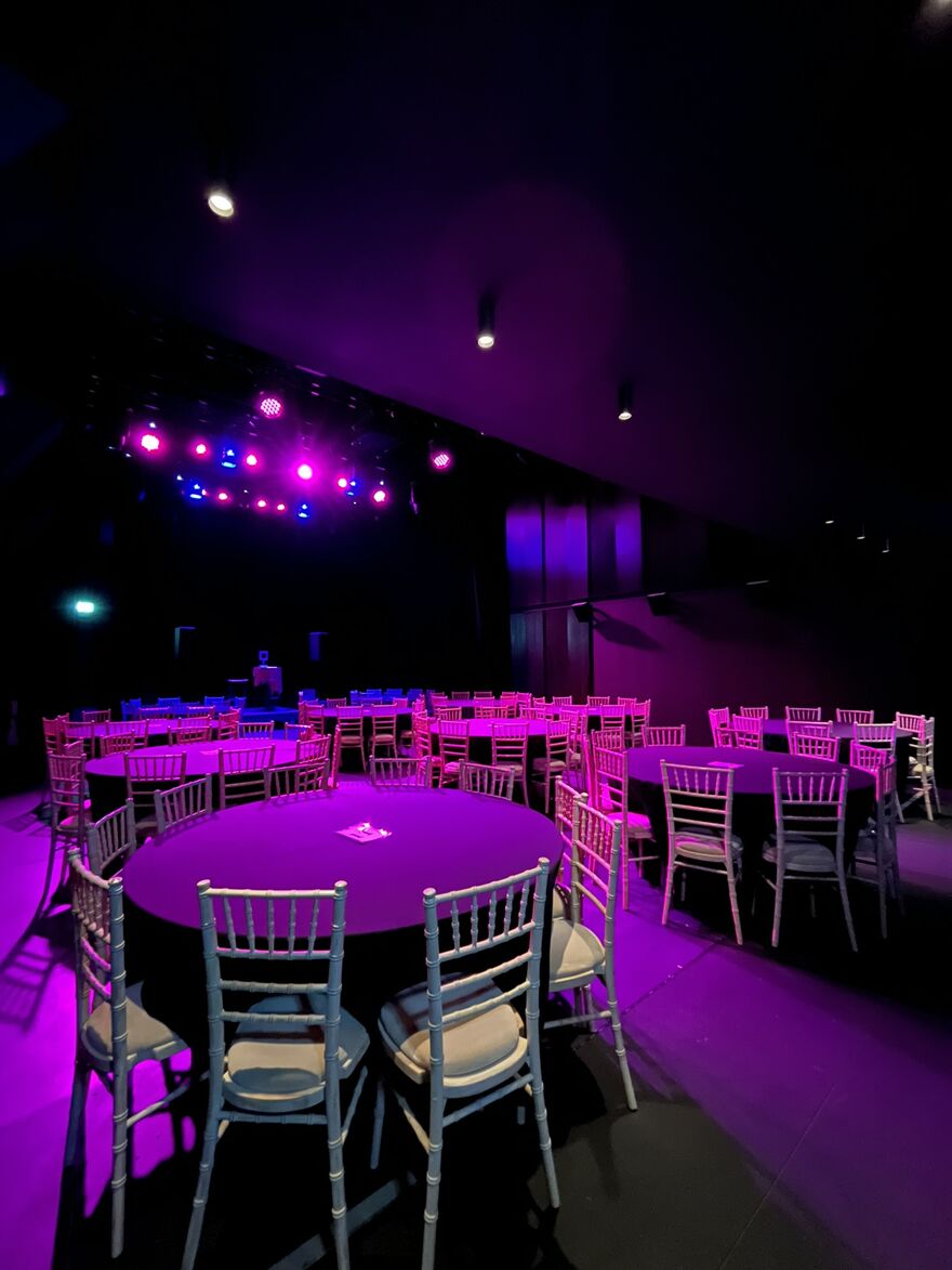 Cabaret style tables in Stage 2