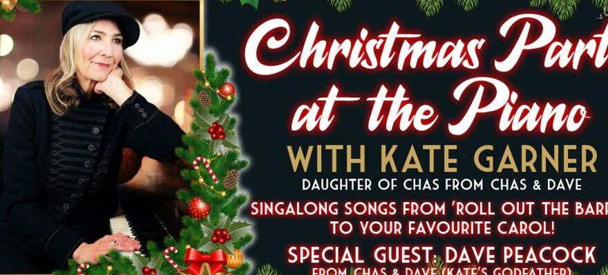 Kate Garner’s Christmas Party At The Piano