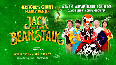 Jack and the Beanstalk title image with full cast