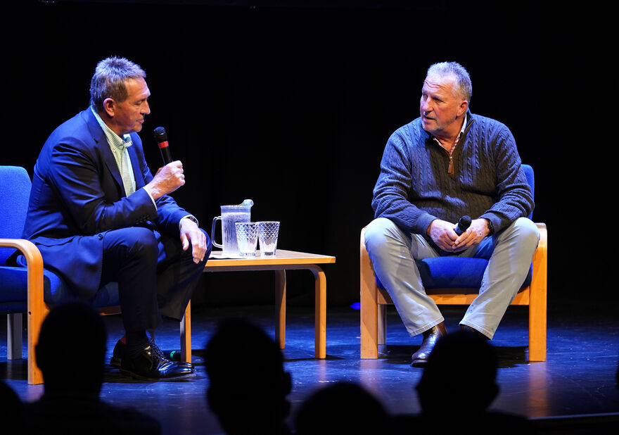 Sir Ian 'Beefy' Botham and Graham Gooch