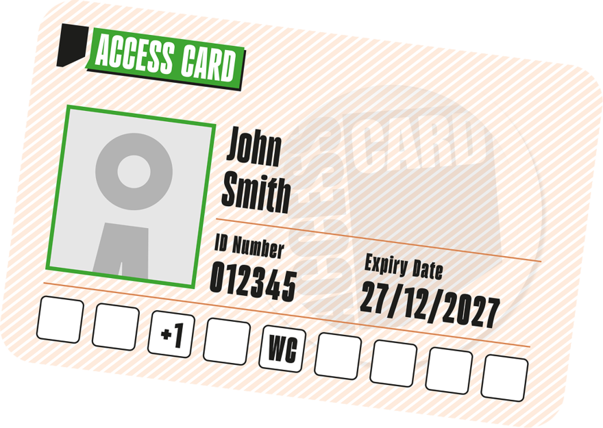 Access Card Graphic