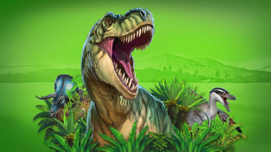 Natural History Museum Dinosaurs Live title