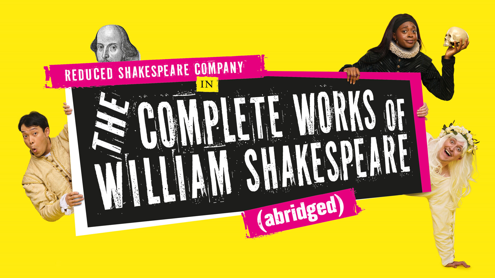 The complete works of shakespeare title treatment
