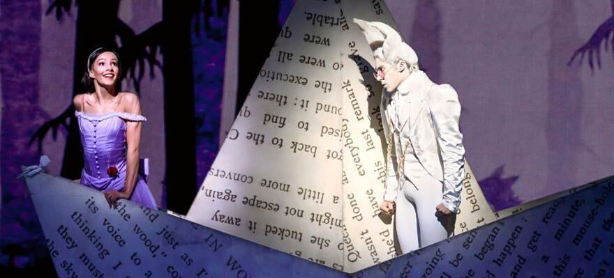 Alice and the White Rabbit