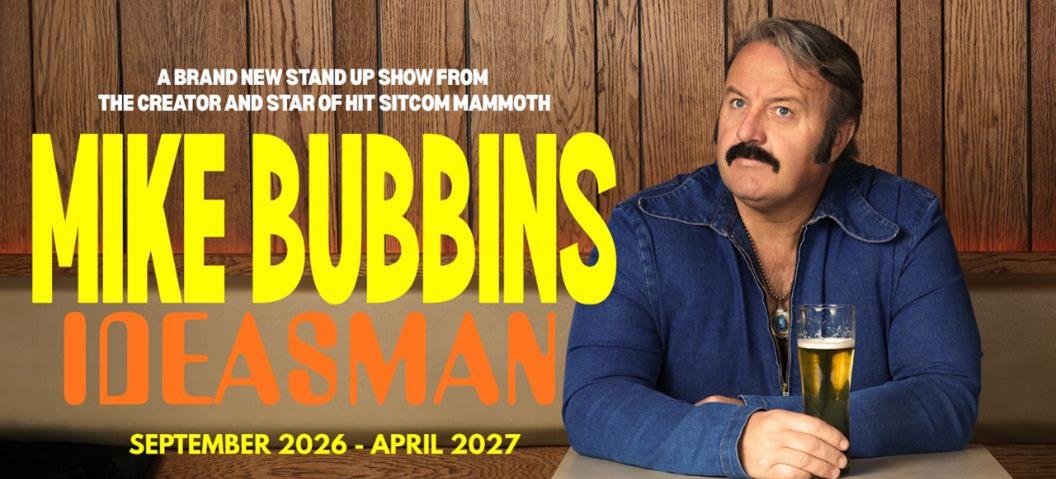 Mike Bubbins: Ideas Man at Hertford Theatre